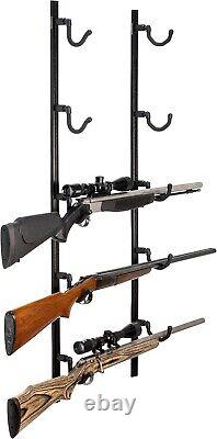 Made Gun Rack Rifle Shotgun Hanger and Fishing Rod Pole Rack