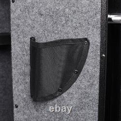 Metal Gun Rifle Cabinet Storage Black Safe Digital Keypad Quick Access Cabinet