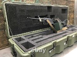 Military Hardigg Case Rifle Gun Storage 240B Spare Barrel with FOAM 308
