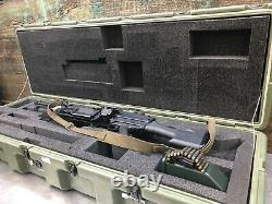 Military Hardigg Case Rifle Gun Storage 240B Spare Barrel with FOAM 308