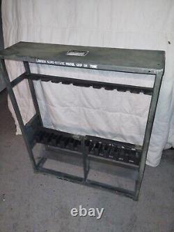 Military SMALL ARMS 10 RIFLE GUN RACK STORAGE Lockable Gun Army M12, Can Ship