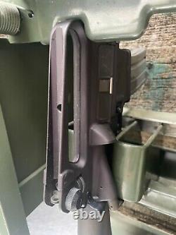 Military SMALL ARMS GUN RACK STORAGE 383 CARC GREENLockable Rifle Gun Army M12