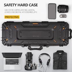 Military Tactical Rifle Protective Box Pistol Hard Case for Camera Gun Storage