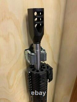 Mirror Safe, In-wall gun safe cabinet rifle pistol storage White Wash Oak