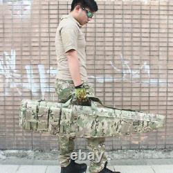 Multifunctional Gun Case With Shockproof Foam Shoulder Handbag Camouflage Oxford