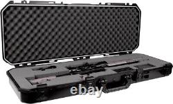 New All Weather Tactical Gun Case, Black 42 Rifle/Shotgun Case