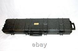 New Wheeled ArmourCase 1750 rifle gun case includes cubed pluck foam & nameplate