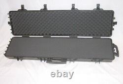 New Wheeled ArmourCase 1750 rifle gun case includes cubed pluck foam & nameplate