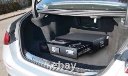 POCHAR Under Bed Gun Safe Drawer for AR Rifle Long Storage Case for Car Trunk