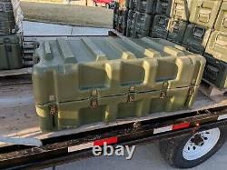 Pelican-Hardigg Mobile Military Surplus Weapons 12 Rifle Gun Hard Case Good