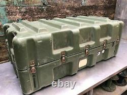 Pelican Hardigg US Military Weapons Shipping Storage 12 Rifle Gun Rack Hard Case