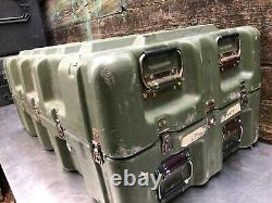 Pelican Hardigg US Military Weapons Shipping Storage 12 Rifle Gun Rack Hard Case