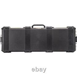 Pelican V800 Wheeled Hard Tactical Rifle Case with Foam Insert (Black, 83L)