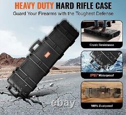 Portable Long Gun Storage Hard Suitcase with Shockproof Airsoft Protective Case