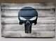 Punisher Skull Hidden Gun Storage Sign With Rfid Security