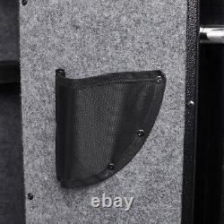 Quick Access 5-6 Gun Storage Cabinet w Handgun Locker Keyboard PIN Code Gun Safe