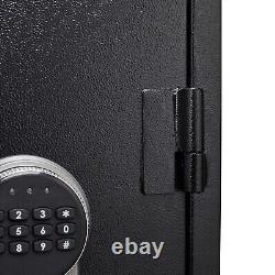 Quick Access 5-6 Rifle Storage Cabinet w Handgun Locker Keyboard Code Gun Safe