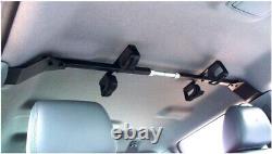 Quick-Install Overhead Gun Rack for Crew Cab Pickups No Drilling Required