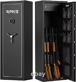 RPNB 10 Rifles Gun Safe Large Biometric Rifle Safe, 10-Gun Home Safe