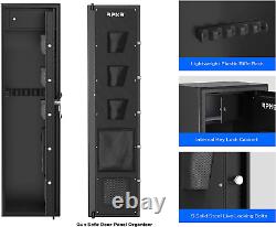 RPNB 7-Gun Rifle, Security Cabinet, Rifle Safe Biometric Fingerprint