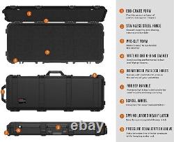 RPNB Rifle Case, 44 inch Gun Case, All Weather Hard Gun Case