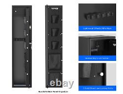 RPNB Rifle Safe Biometric Fingerprint, 5-Gun Rifle Security Cabinet