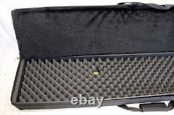 Rare SAVAGE ARMS Long Gun ZIPPER CASE Hard Nylon RIFLE / SHOTGUN Storage 47 L