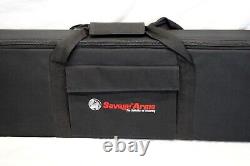 Rare SAVAGE ARMS Long Gun ZIPPER CASE Hard Nylon RIFLE / SHOTGUN Storage 47 L