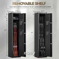 Rifle Gun Cabinets Gun Safe and KAER for Gun Pistols Multi-Function for 2-3 Safe