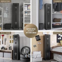 Rifle Gun Cabinets Gun Safe and KAER for Gun Pistols Multi-Function for 2-3 Safe