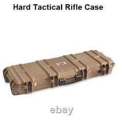 Rifle Gun Case Tactical O-Ring Sealed Waterproof Lockable TSA Approved Customize