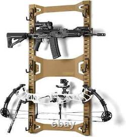 Rifle Gun Display Rack Bow Shotgun Sword Tactical Vest Hanger Steel Wall Mount