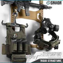 Rifle Gun Display Rack Bow Shotgun Sword Tactical Vest Hanger Steel Wall Mount