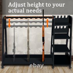 Rifle Gun Rack Floor Standing Shotgun Rack Gun Display Rack Rifle Storage Garage