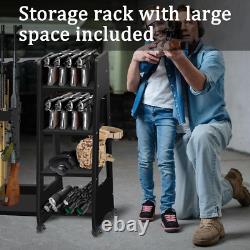 Rifle Gun Rack Floor Standing Shotgun Rack Gun Display Rack Rifle Storage Garage