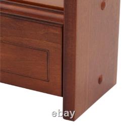 Rifle Gun Rack Organizer Wood Wall Rack Storage Home Room Safe Security 4 Guns