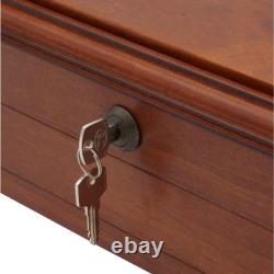 Rifle Gun Rack Organizer Wood Wall Rack Storage Home Room Safe Security 4 Guns