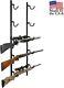 Rifle Gun Rack Stand Holder Display Wall Mount Shotgun Firearm Home Storage New