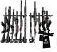 Rifle Gun Rack Storage Wall Mount Holds 6 Winchester Heavy Duty Steel Us Made