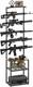 Rifle Gun Rack Wall Display Stand Storage Organizer Holder Holds Up 5 Guns Large