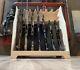 Rifle Rack Display Stand Storage Holder Free Standing 7-slot Gun Storage