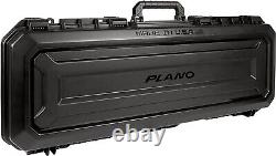 Rifle Shotgun Gun Case Hard Box Firearm Carrying Storage Padded Black Plano 42'