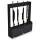 Rifle Shotgun Gun Rack Holds Organizer Stand Wooden Display Storage Up To10 Guns