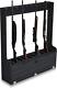 Rifle Shotgun Gun Rack Holds Organizer Stand Wooden Display Storage Up To10 Guns