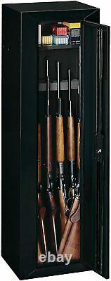 Rifle Shotgun Gun Safe Home Firearm Storage Cabinet Metal Steel Vertical 10-Gun