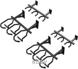 Rifle Shotgun Hooks Rack Gun Storage Firearms Holder Freestanding 6 Guns (2 Set)