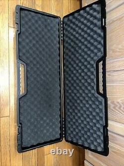 Rock River Arms Rifle Hard Travel Gun Storage Case Black Plastic Hunting USA