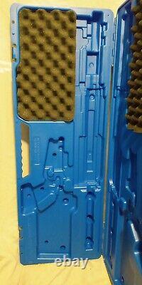 Rock River Arms Rifle Hard Travel Gun Storage Case Blue Plastic 39 x 15
