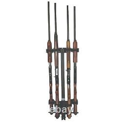 Rugged Gear Removeable Steel Wall Mount Gun Rack Holds 4 Rifles/Shotguns #11094