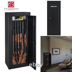 STACK ON 14 Gun Security Cabinet Safe Locker Rifle Cabinet Storage Heavy Duty